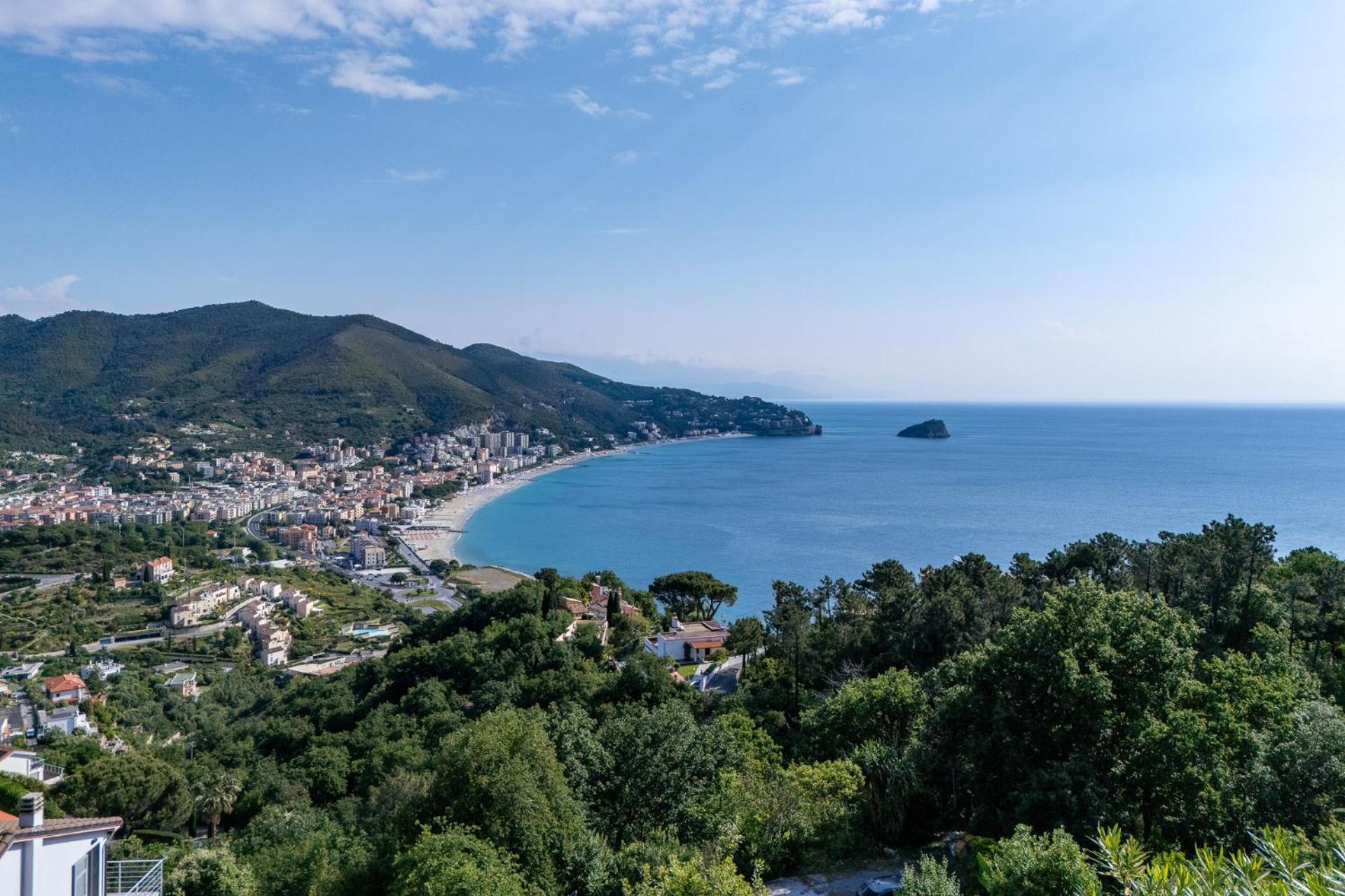 Willa Spettacolare Vista Isola Terrazza E Idromassaggio Noli Zewnętrze zdjęcie